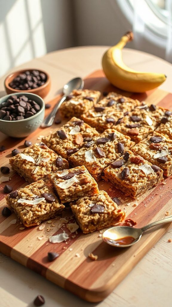 almond coconut chocolate granola bars almond coconut chocolate granola bars