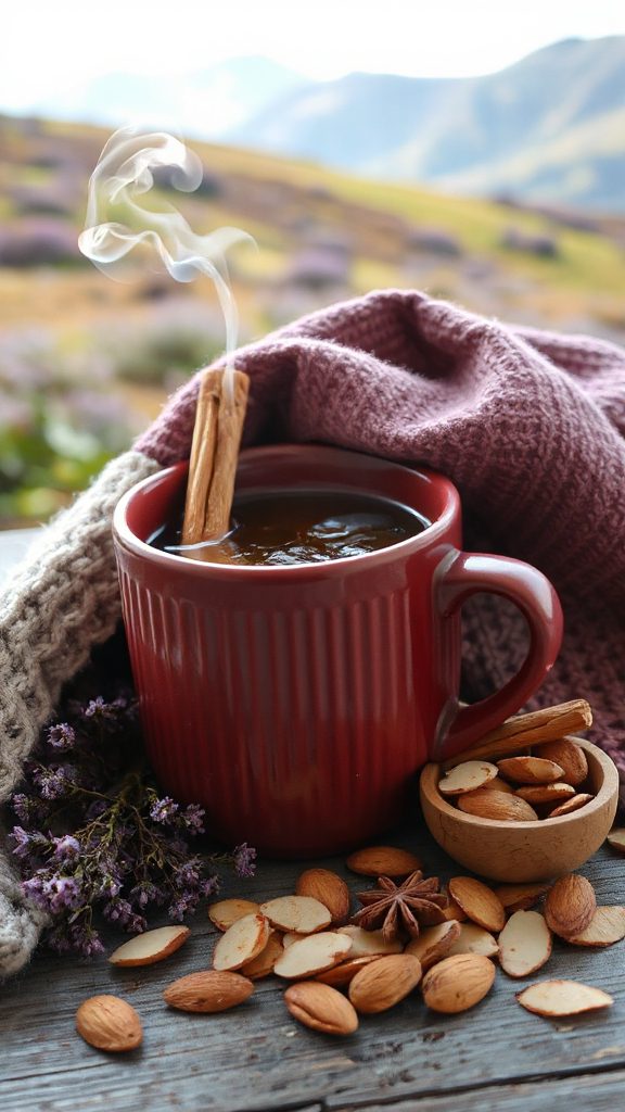 almond heather cider delight