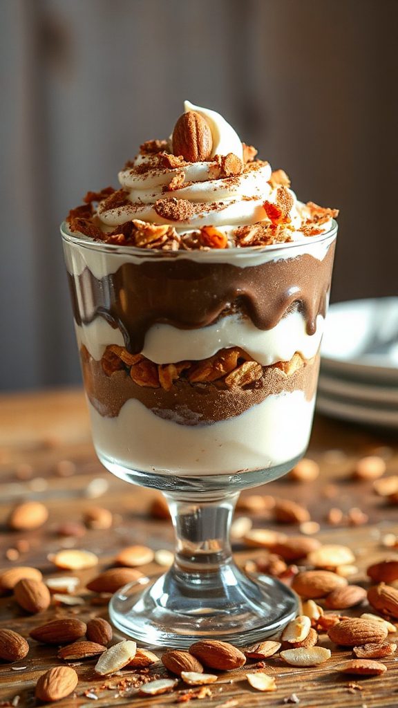 almond joy dessert parfait almond joy dessert parfait