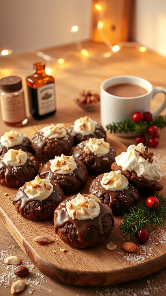 almond joy inspired cookies