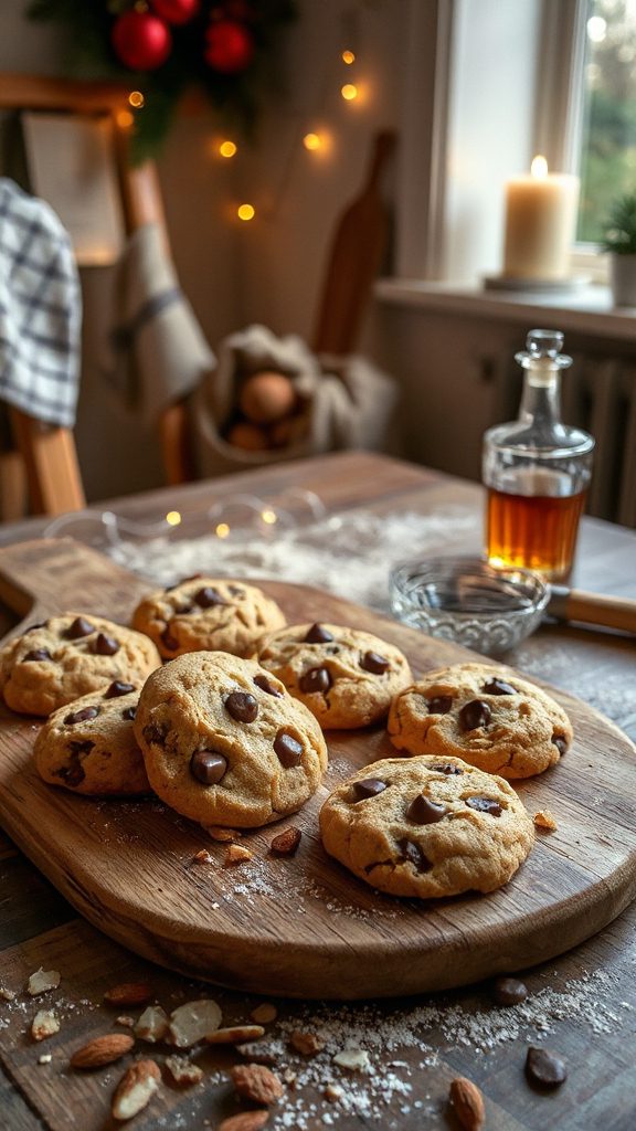 amaretto infused chocolate chip cookies amaretto infused chocolate chip cookies
