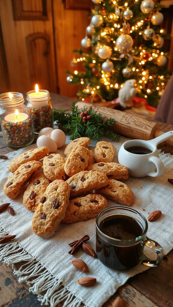 anise flavored twice baked cookies