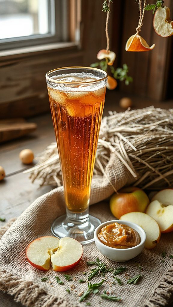apple butter smoked hay fizz apple butter smoked hay fizz