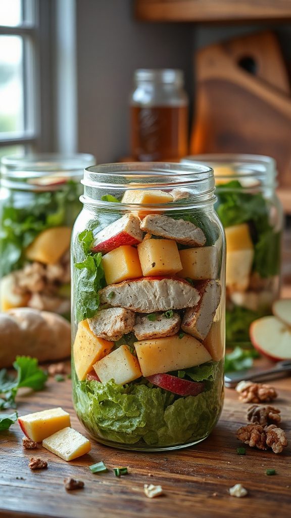 apple cheddar chicken salad