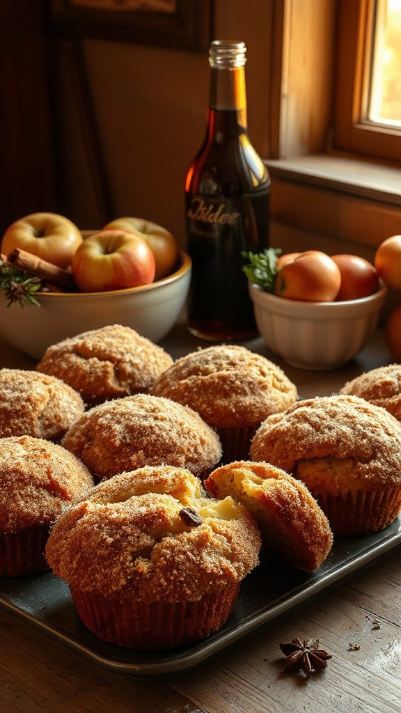 apple cider muffin delight