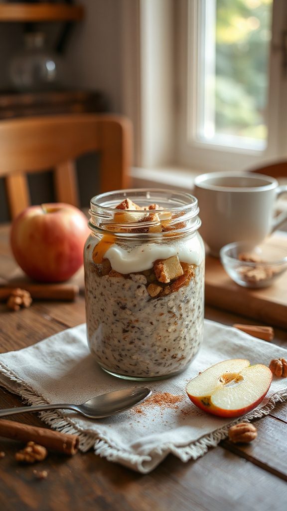 apple cinnamon breakfast oats apple cinnamon breakfast oats