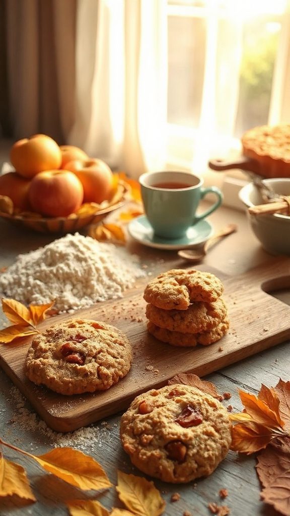 apple cinnamon oatmeal cookies apple cinnamon oatmeal cookies