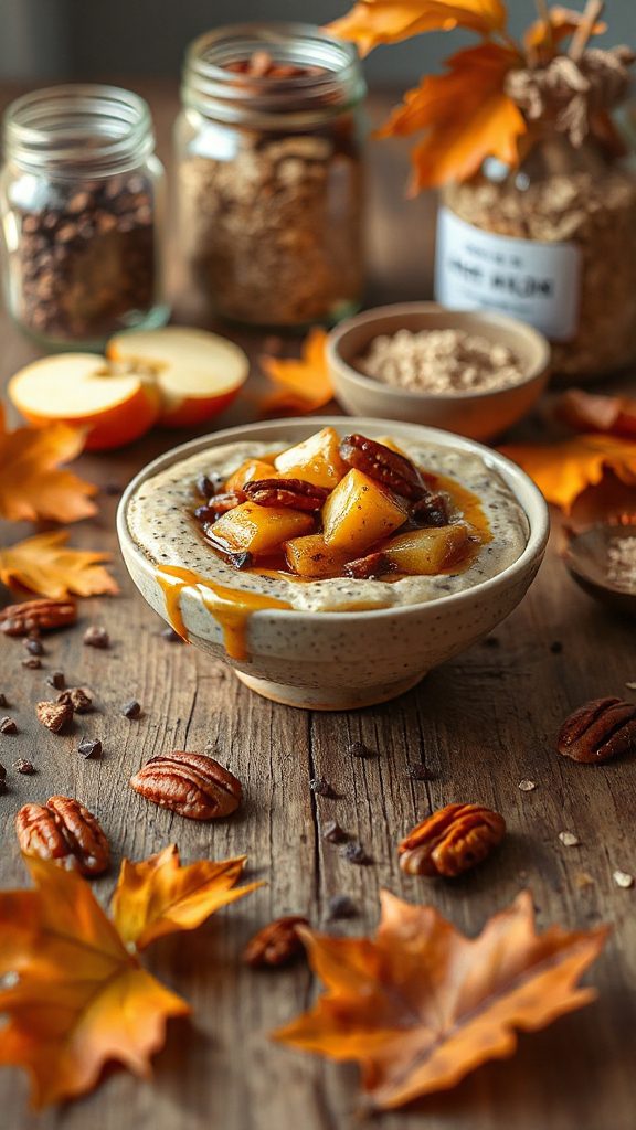 apple cinnamon overnight oats