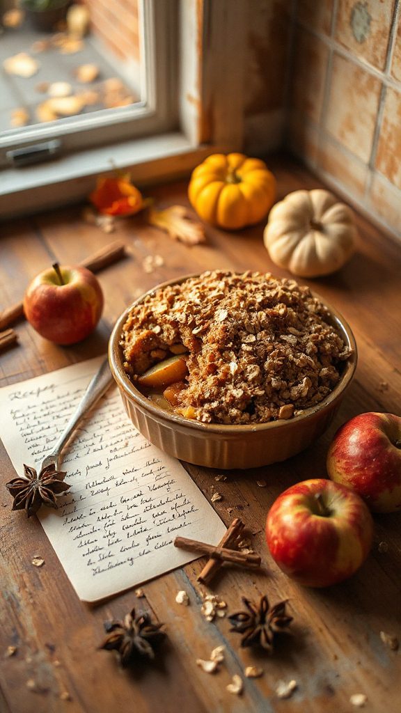 apple crisp with oats