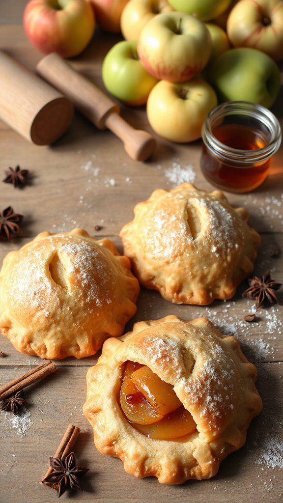 apple maple hand pies