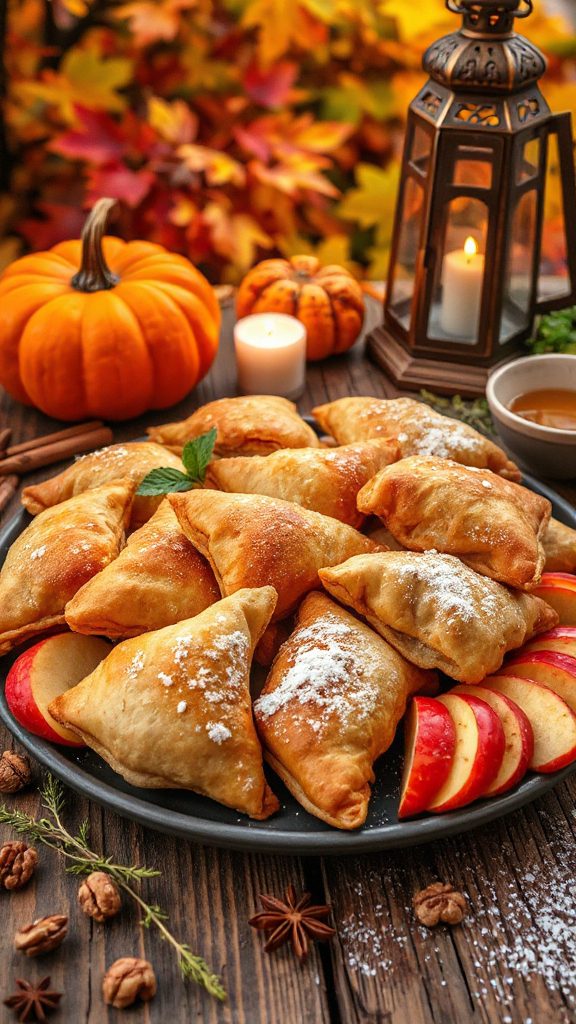 apple nut dessert pastries