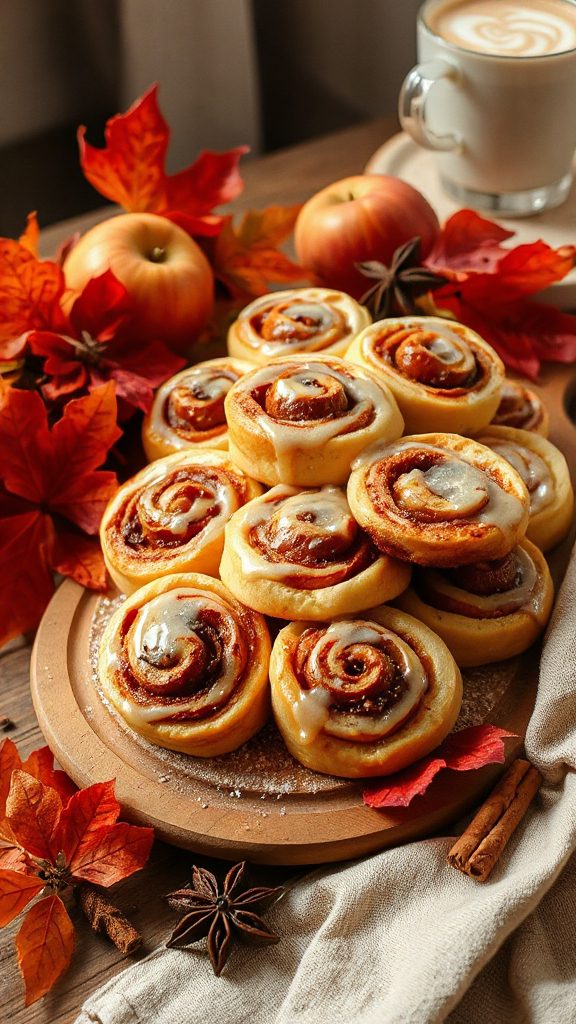 apple pie cinnamon rolls