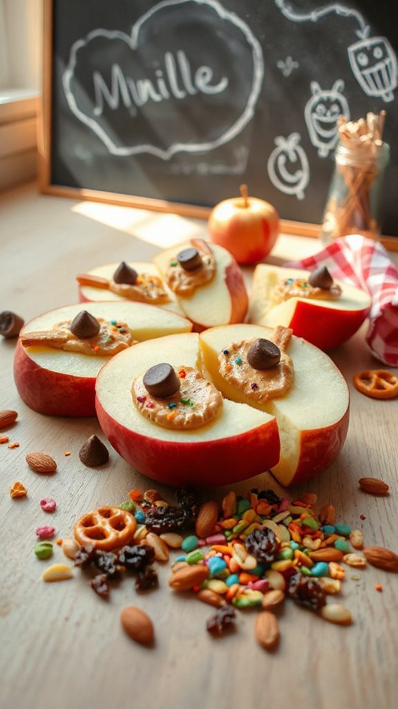 apple slice snack fun