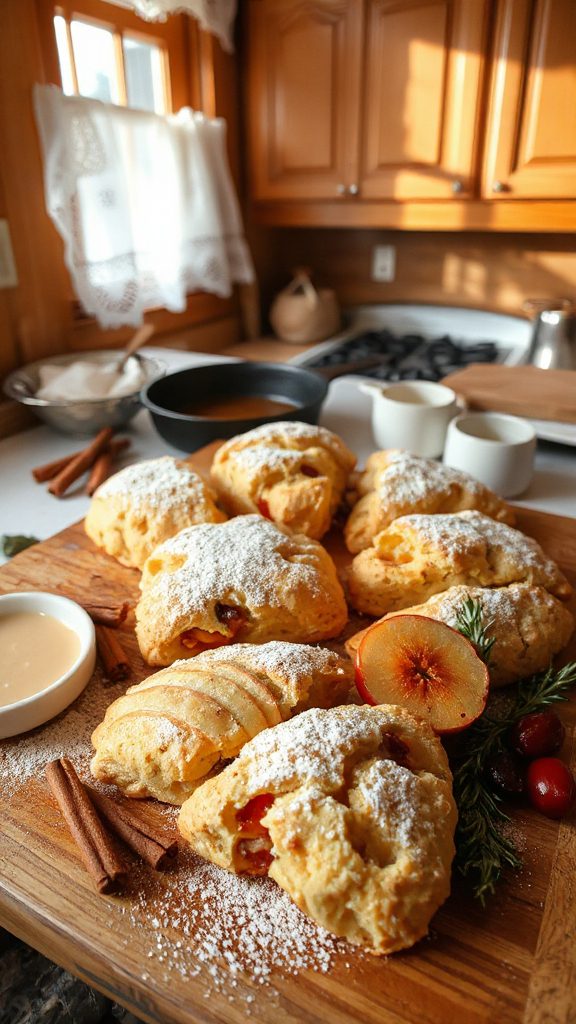 apple spice scone recipe