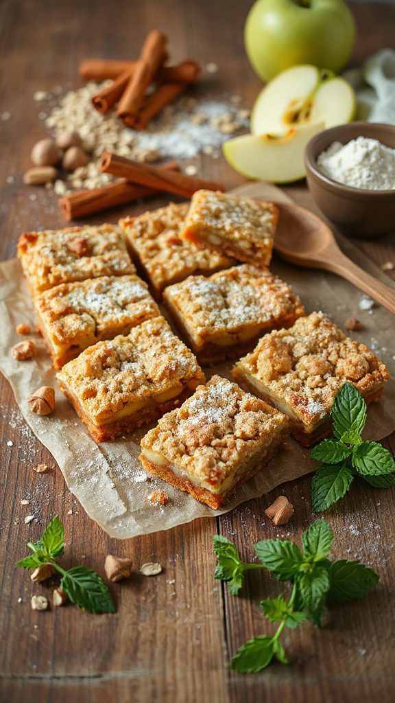 apple streusel bars recipe