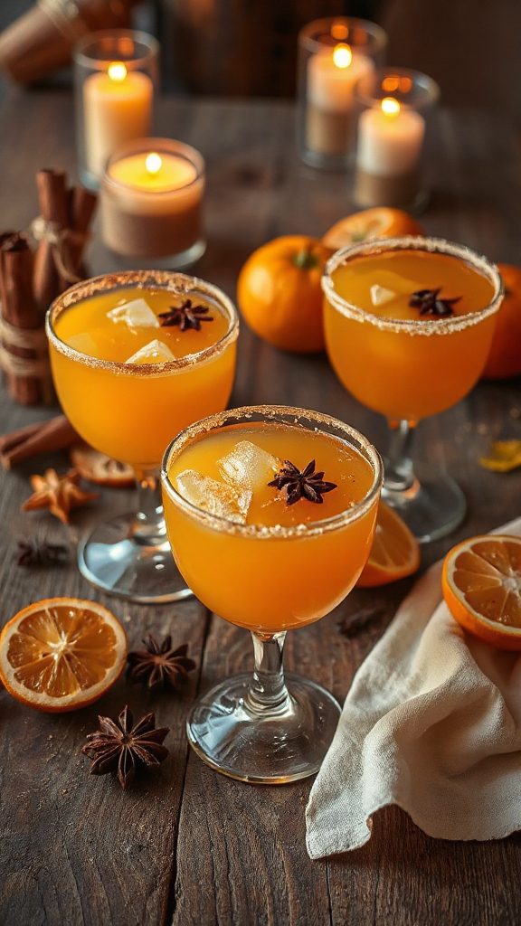 aromatic autumn margarita twist