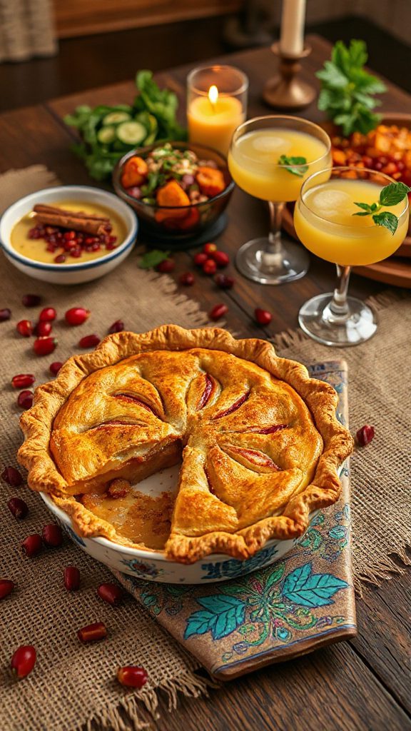 aromatic baharat apple pie