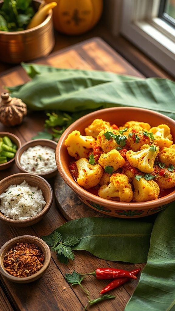 aromatic cauliflower potato curry aromatic cauliflower potato curry