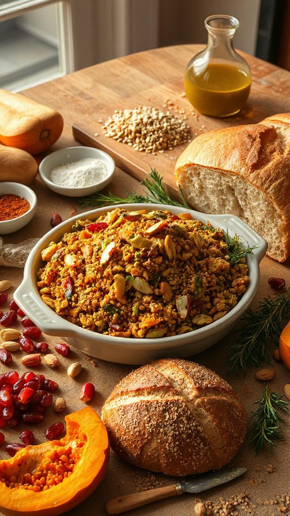 aromatic dukkah herb stuffing aromatic dukkah herb stuffing