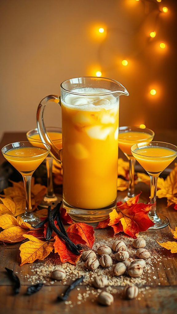 aromatic fall cocktail delight