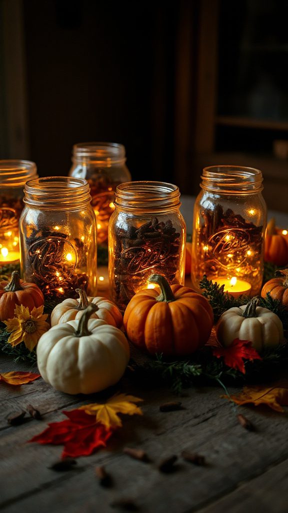 aromatic halloween mason jar lanterns aromatic halloween mason jar lanterns