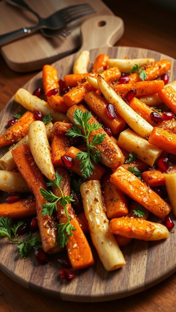 aromatic roasted vegetable side dish