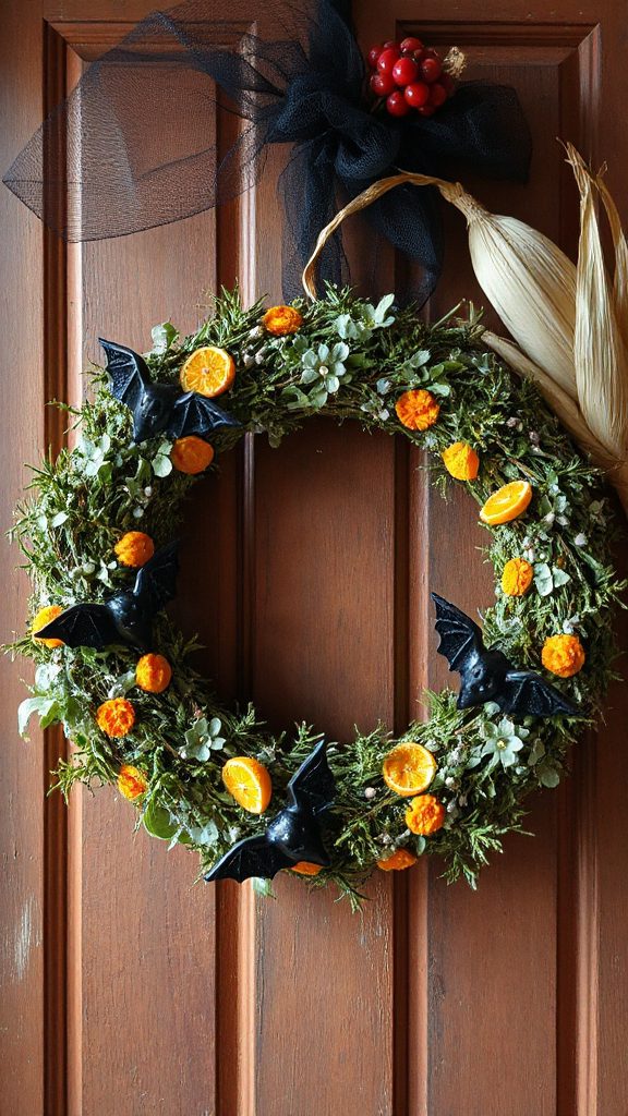 aromatic seasonal wreath decoration aromatic seasonal wreath decoration