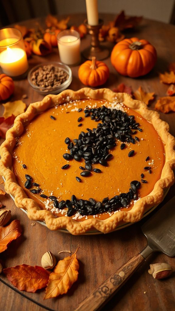 aromatic thanksgiving pumpkin pie