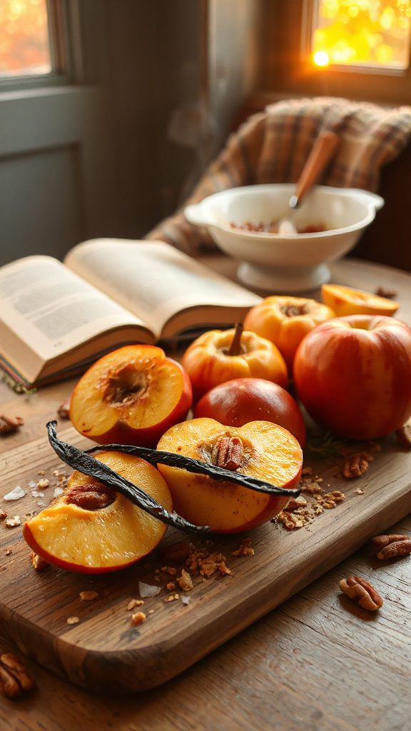 aromatic vanilla bean dessert