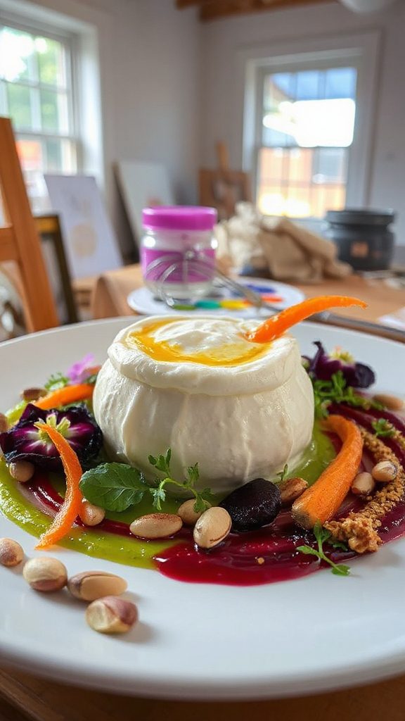 artful plating enhances presentation