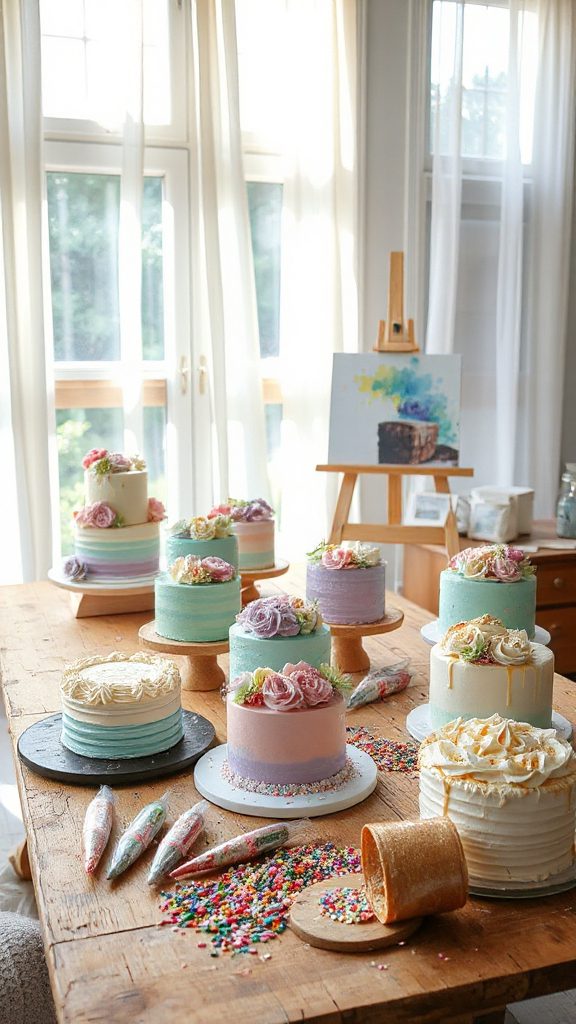 artistic cake decorating techniques