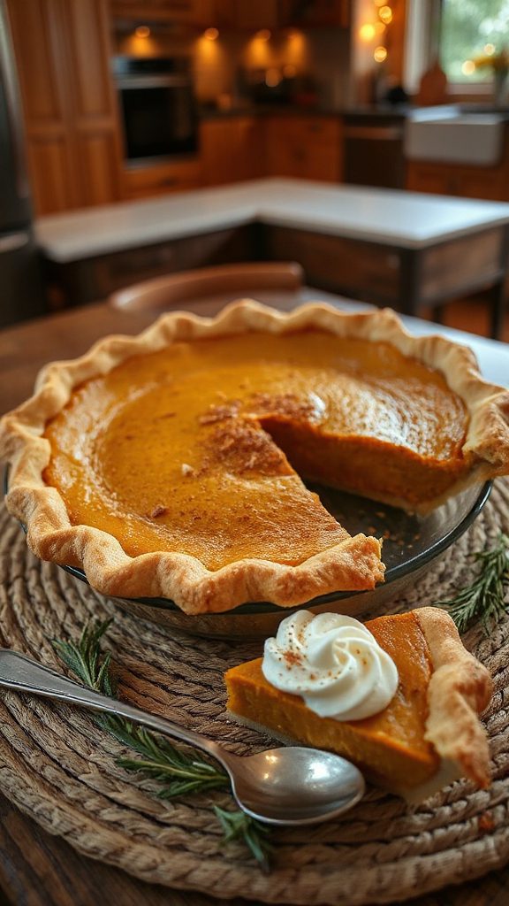 asafetida pumpkin pie delight