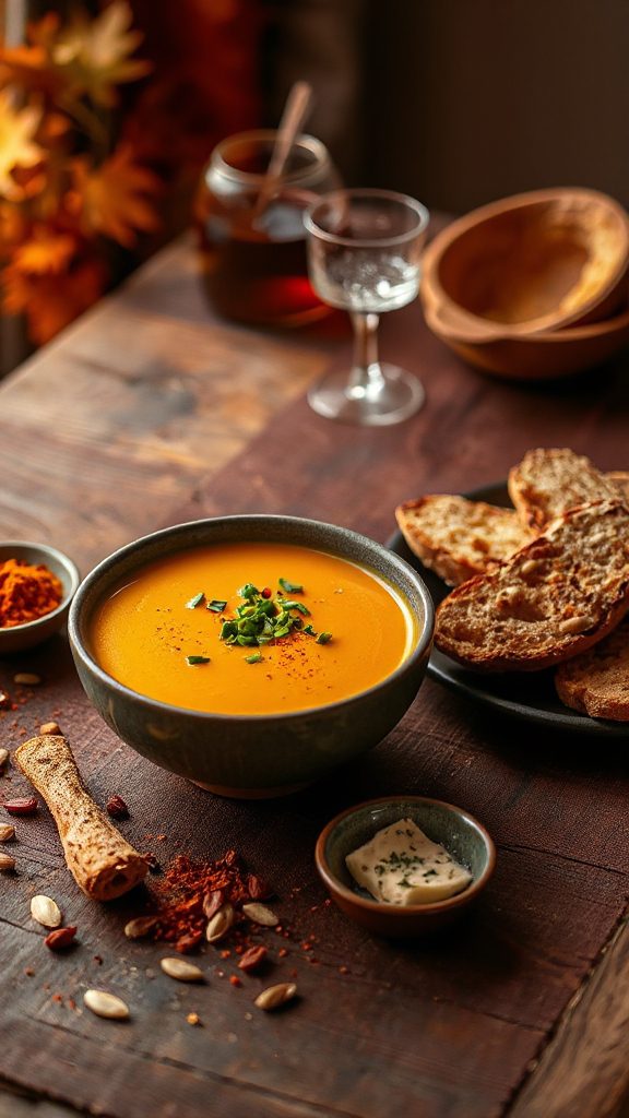 asafetida pumpkin soup recipe