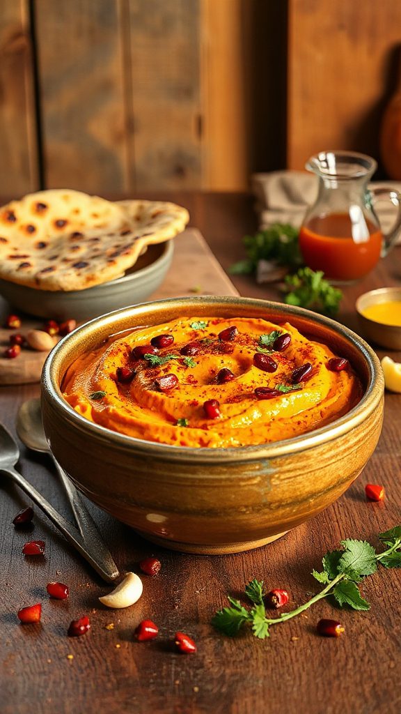 asafoetida seasoned sweet potato mash