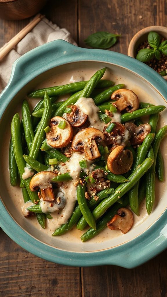 asian green bean casserole asian green bean casserole