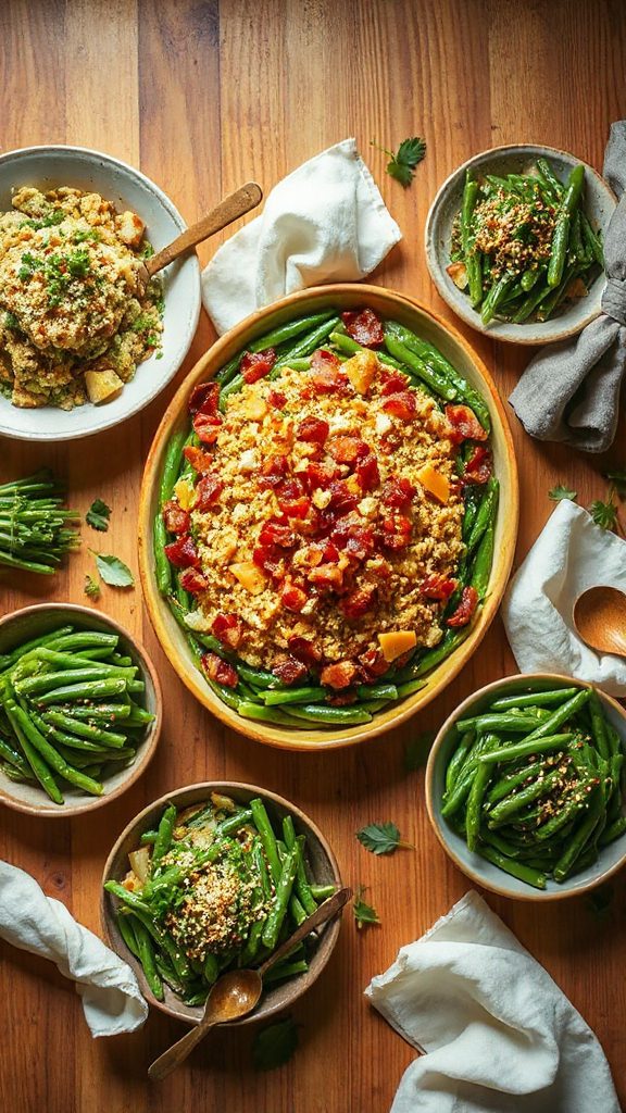 asian green bean casserole