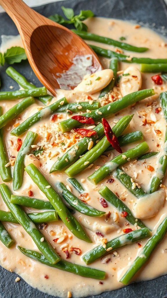 asian green bean casserole