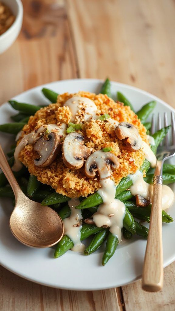 asian green bean casserole asian green bean casserole