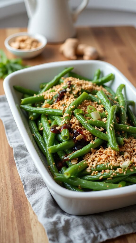 asian green bean casserole