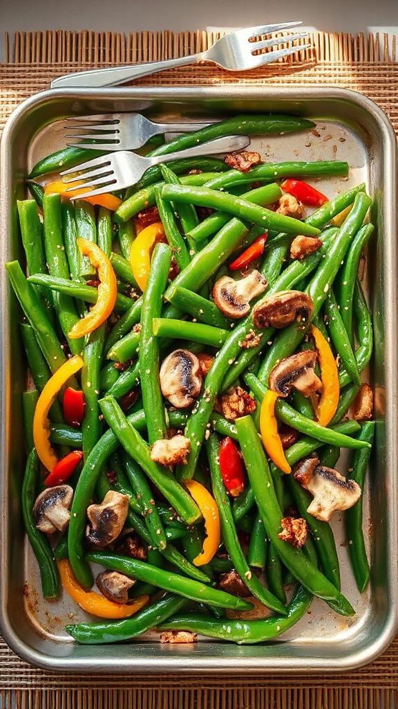 asian green bean stir fry