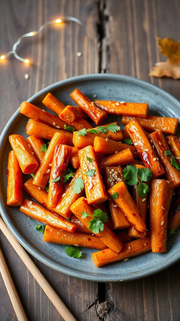 asian inspired glazed carrots recipe asian inspired glazed carrots recipe