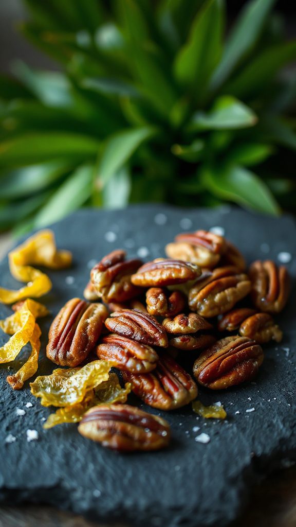 asian pecan maple snack asian pecan maple snack