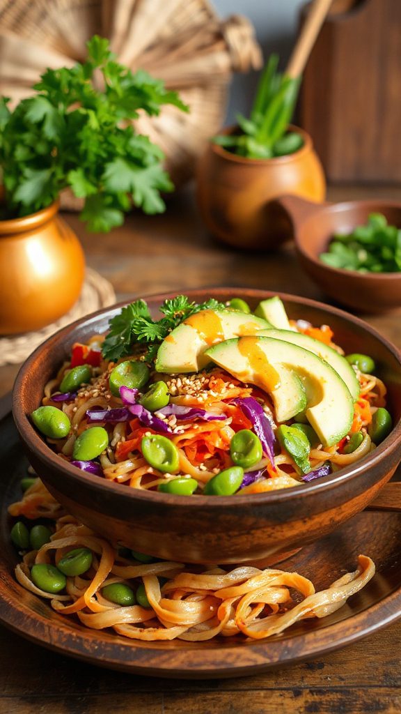 asian sesame ramen salad