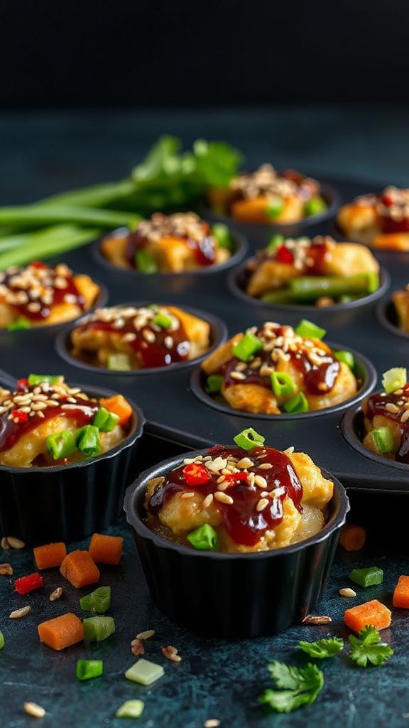 asian style green bean bites