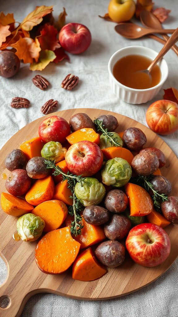 autumn apple thyme vegetables autumn apple thyme vegetables