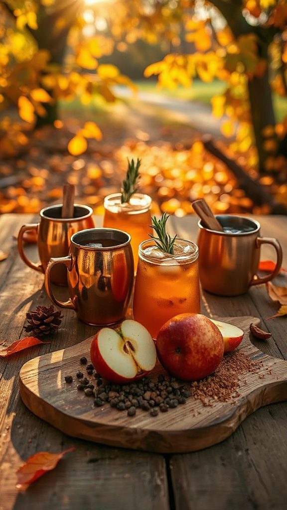 autumn flavored cocktail delight