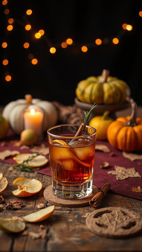 autumn flavored cocktail recipe