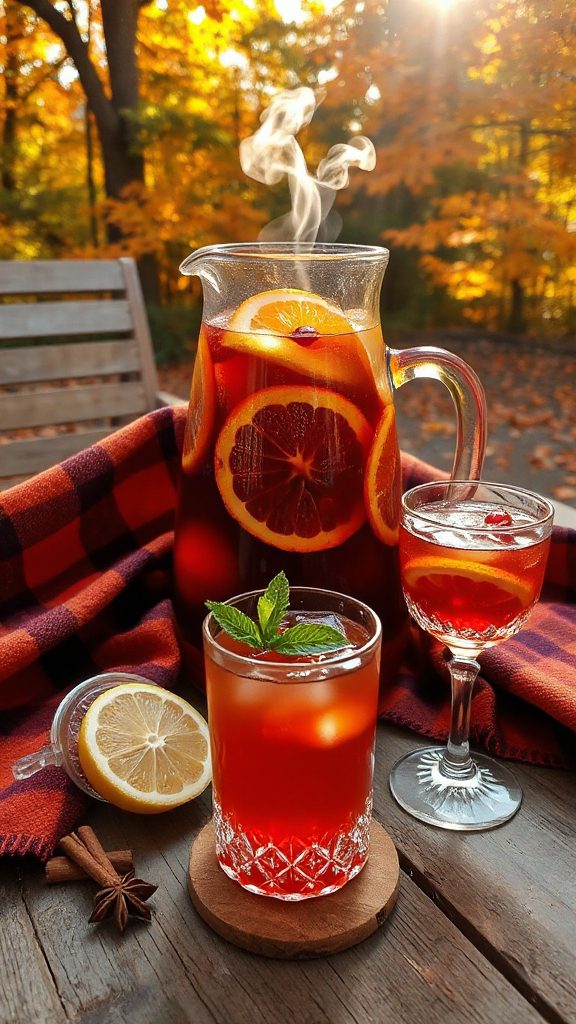 autumn fruit and spices