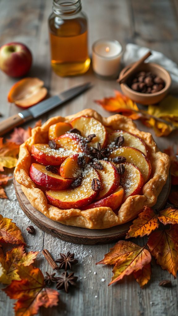 autumn fruit spiced tart autumn fruit spiced tart