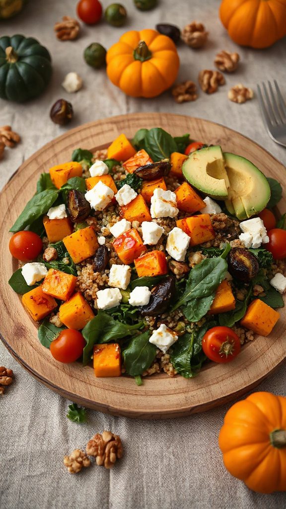 autumn harvest quinoa salad autumn harvest quinoa salad